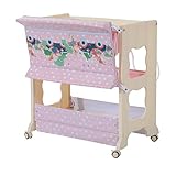 Homcom® Baby Wickeltisch Wickelkommode mit Badewanne Wickelauflage Mobil (Rosa) - 3