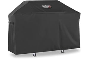Weber Pokrowiec na grilla premium z serii Genesis 300, wytrzymały i wodoodporny, odpowiedni do grilli o szerokości do 157 cm