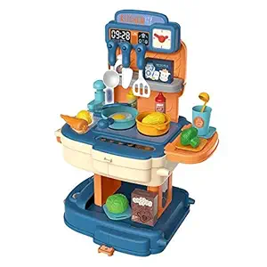 OM AKSHAR 25 Pieces Tool Kit Set with Briefcase Construction Toolbox for Kids (Yellow)