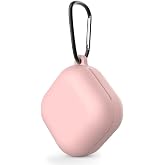 Samsung Buds Pro - Buds2-2 Pro - live - fe - fe2 - core Kulaklık Kılıf Askılı Mat Silikon (pembe)
