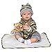 Produktbild LVYE1 Simulationspuppe Babypuppe Puppen Kinderspielzeug Cosplay Props Lappenpuppe Geburtstagsgeschenk Kultivieren Sie das Spiel
