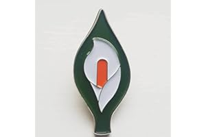Easter Lily Large 40mm Enamel Pin Badge - Irish Republican 1916 Rising FlagSuperstore