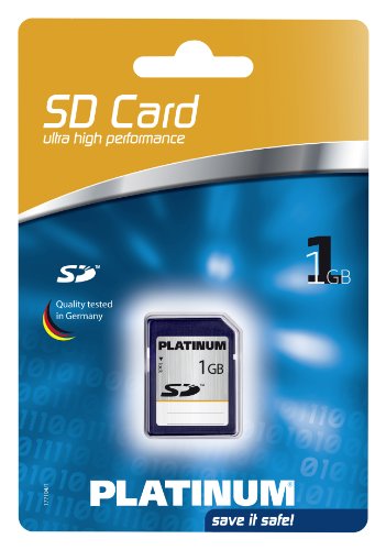 Platinum 1 GB Secure Digital (SD) Speicherkarte (Original Handelsverpackung) - 2