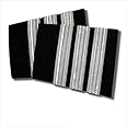 Pilot Epaulets - 3 Stripe (Silver)