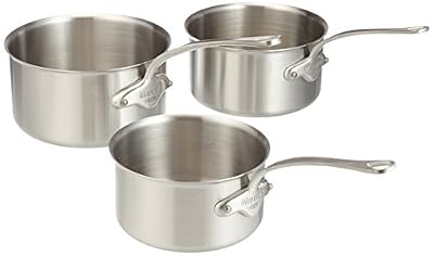 Mauviel1830 - M'Urban 571050 - Série de 3 Casseroles - 16 à 20 cm