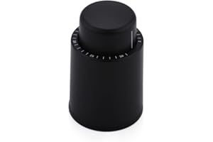 Tinyuet Tapón de Vacío Vino,Tapón de Botella de Vino, Tapón de champán y tapón de vino con indicador de fecha,Tapón de Vino Reutilizable, Corchos de Vino para Mantener Fresco