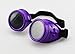 Produktbild Unisex Retro Sonnenbrille Cyber Goggles Steampunk Brille Brille Schweißen Punk Gothic Brille Halloween Cosplay Vintage Victorian (lila)