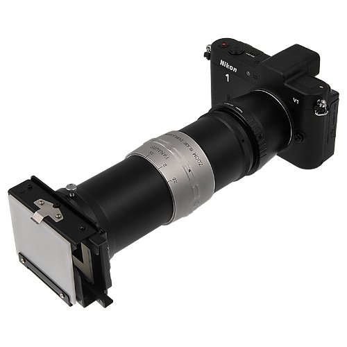 Fotodiox Adaptateur de monture d objectif pour Objectif T mount    Cam  ra Num  rique sans Miroir -Mirrorless Digital Camera Nikon 1  pour Nikon 1 S2  J4  V3  AW1  S1  J3  V2  J2  V1  J1