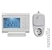 Produktbild vanvilla Digital Funk Raumthermostat Thermostat programmierbar Funksteckdose Set Infrarot Heizpaneel