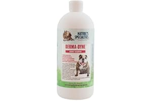 Nature's Specialties Derma-Dyne Dog & Cat Shampoo - Calming Scent, Soothes Itchy Skin, Treats Skin Conditions & Wounds, 32 Fluid Ounces