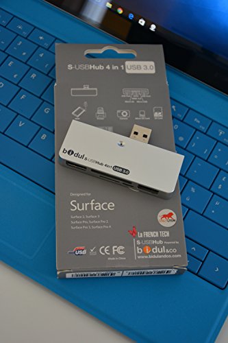 USB Hub 3.0 und Card Reader für Microsoft Surface Pro 4, Pro 3, Pro 2, Pro, Surface 3 und Surface 2. - 6