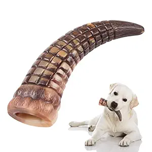 Feneya Dog Chew Toy, Tough Chew Toy for Aggressive Chewers, Indestructible Dog Toy for Large Medium Small Large Dogs, Beef Flavor