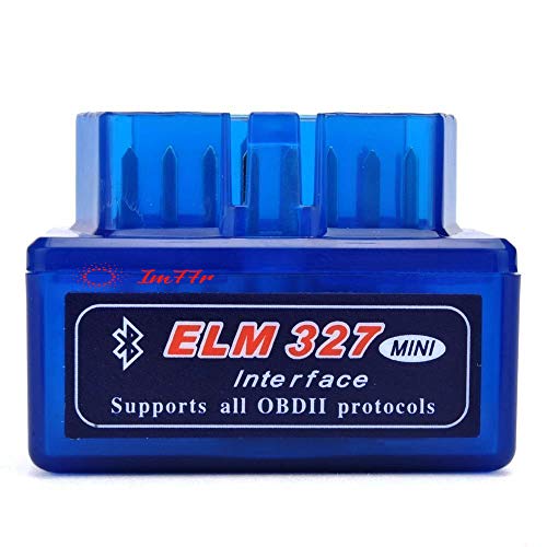 IM77R Bluetooth OBD2 V2.1 Lector de escáner de diagnóstico del Coche Elm327 Luz de Control del Motor para Android,Windows,Linux,iOS - Trabaja con Torque Pro/Lite