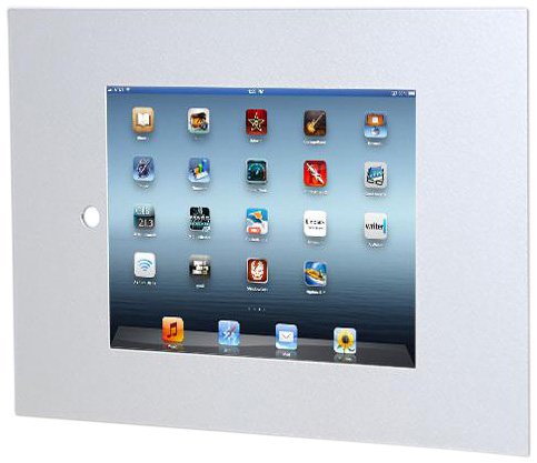 TabLines Wandeinbau für Apple iPad Air 2 silber