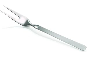 GETGASTRO Vorlegegabel aus Chromnickelstahl, SERIE BUFFET - Griffe seidenmatt, Laffen hochglanzpoliert, in schwerer Ausführung/Länge: 18 cm, Länge Zinken: 6 cm (Länge: 18 cm)