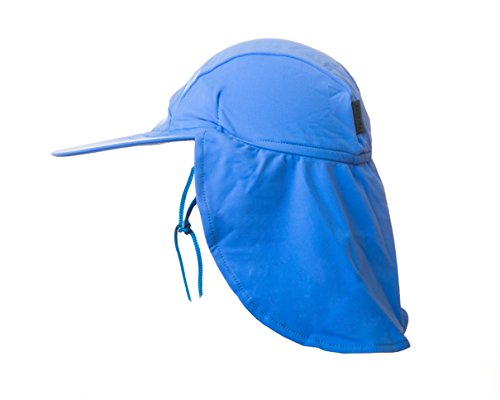 Yoccoes Designs Baby and Toddler UV Sun Hat Blue (S (Baby 9 - 18 months))