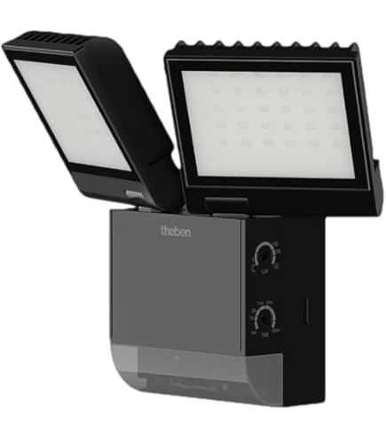 Theben theLeda Bewegingssensor Voor led-straler, theleda B-dual, zwart