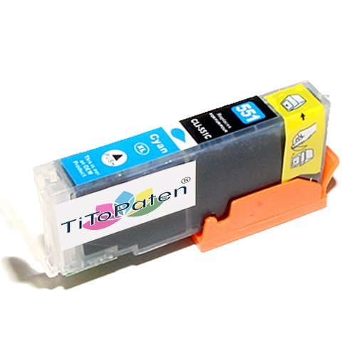10 Druckerpatronen MIT CHIP für Canon Pixma IP7250 IP8750 MG5450 MG5550 MG5650 MG 5655 MG6350 MG6450 MG6650 MG7150 MG7550 Canon Pixma MX725 MX925 Canon Pixma IX 6850 kompatibel zu PGI-550BK , CLI-551C , CLI-551M , CLI-551Y und CLI-551PBK - 3