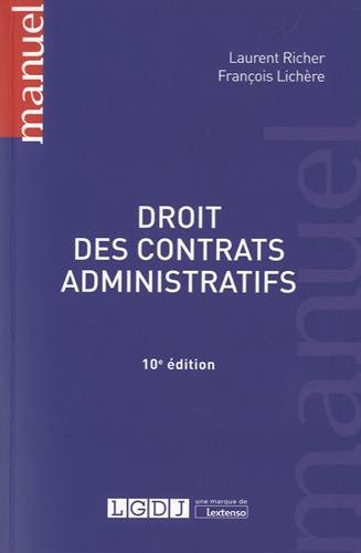 Download Droit des contrats administratifs