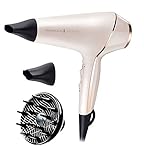 Remington Proluxe Ionic Hairdryer with Styling Shot and Intelligent OPTIHeat Control Settings, 2400 W, Rose Gold - AC9140