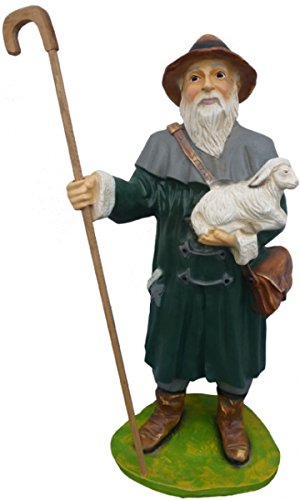 Schäfer mit Schaf - Menschenfiguren - P002