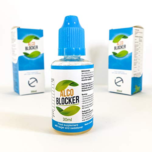 Preisvergleich Produktbild Alcoblocker / Pflanzliche Ergänzungsmittel / Entwöhnung vom Alkohol genutzt.