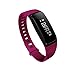 Produktbild Fashion Fitness Tracker, elecfan V07S Smart Armband Bluetooth 4.0 Fitness Tracker mit Weiblichen Physiologischen Erinnerung Uhren Blutdruck Pulsmesser Blutdrucküberwachung Wasserdicht Smart Armband - Lila