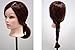 Neverland Professional 22" 30% Real Human Hair Hairdressing Equipment Styling Head Doll Mannequin Training Head Tools Braiding Cutting Student Practice Model with Clamp