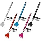 ASAB Telescopic Extendable Back Scratcher Itch Handy Random Colour Portable Pocket Massage, Regular