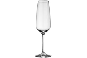 vivo by Villeroy & Boch Group Voice Basic Juego de vasos de champán, Set de 4, 283 ml, Cristal, Trasparente