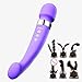 Produktbild xfj Vibrator für Sie - Louviva Vibrator, Dildo Vibrator - Klitoris und G-Punkt Vibrator - Flirten Massage - 8 Modi - Medizinische Silikon Sexspielzeug für Weibliche Masturbation Baby