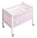 Petit Praia Moon Crib (Small, Baby Rosa)