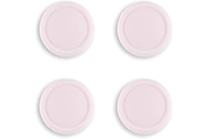 eXtremeRate PlayVital Capuchon Protection pour Switch Joycon,Joystick Caps de Stick Analogique pour Nintendo Switch OLED/Lite Accessoires Thumbsticks Grips-Rose