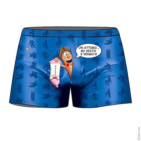 Itati Pantaloncini âun attimo, Mi vesto e vengoâ (Italiano)