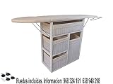 Mueble plancha, planchador Meyvaser Mueble planchador Lisboa Blanco