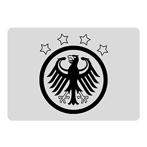 Mousepad Deutschland Retro EM 2016 in Frankreich France weiß Germany Deutschland