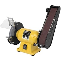 POWERPLUS POWX1270 - Lijadora de banda/esmeriladora 900w