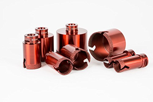 Amboss Red Edition Diamant Bohrkronen M14 (für Winkelschleifer) / Trockenbohren - 2