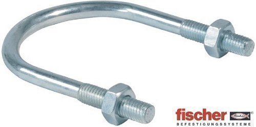 10x Qualitäts Rundstahlbügel 60-70 (Rohrschelle, für Rohre mit einem Durchmesser von 60-70mm)