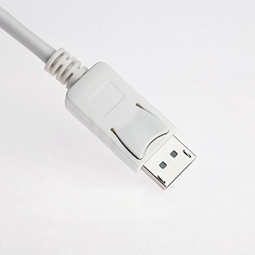 Displayport zu HDMI Adapter | DP Stecker zu HDMI Buchse Adapter Kabel Video Audio Konverter für PC Laptop - 3