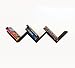 USHA Furniture W Shaped Floating Wall Shelf Zigzag Wall Mounted Shelf -Laminated Black RS.699.00