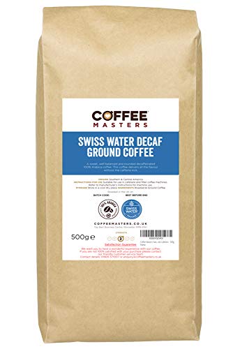 Preisvergleich Produktbild Coffee Masters Schweizer Wasser Entkoffeinierte Cafetiere - 500g