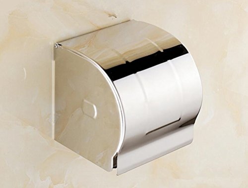 Preisvergleich Produktbild Badezimmer Zubehör, Edelstahl steeltissue towelwaterprooffully enclosedhand cartonroll Halter, Material: Edelstahl
