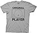 Produktbild PlayStation Original Player Erwachsene Silber T-Shirt (XXX-Large)