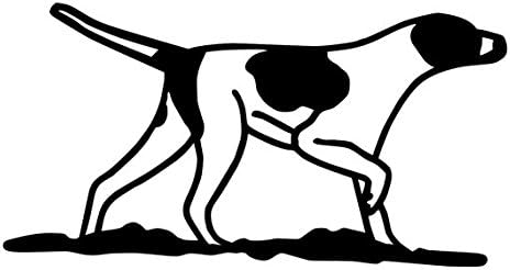 Hunting Dog Decal , Geese Hunting Sticker , Retriever Lab Hunting Dog Silhouette Sticker
