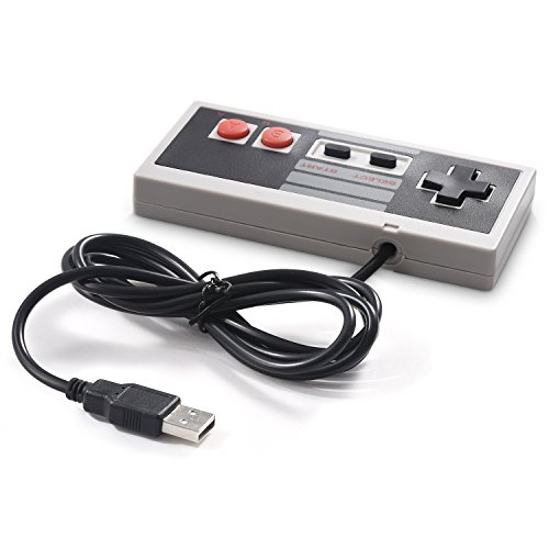 iNNEXT 2x USB NES FC para Mando de juegos para PC Mac Windows Raspberry Pi RetroPie NES Emulator