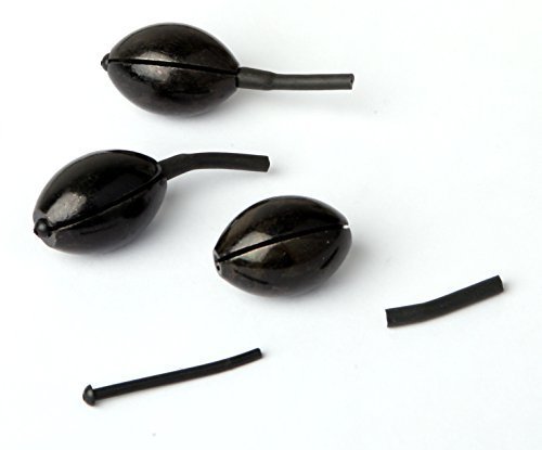 FoxRAGE PREDATOR KWIK CHANGE EGG SINKERS PIKE FISHING W/ TUBES 4PC 15g