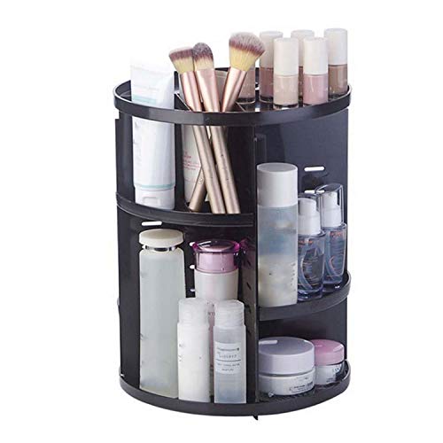 FLY-plant Organiseur Rotatif à 360 degrés pour pinceaux de Maquillage, Bijoux, Maquillage, cosmétique, étagère