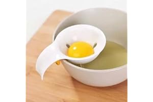 N-K Cucina tuorlo d'uovo separatore bianco con bordo ciotola in silicone fibbia uovo separatore pranzo cucina gadget strumenti bel design
