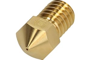 BROZZL RepRap 3 mm Düse Messing 0,2mm Durchmesser für Ultimaker 2+, 10801020, Ø0,2mm